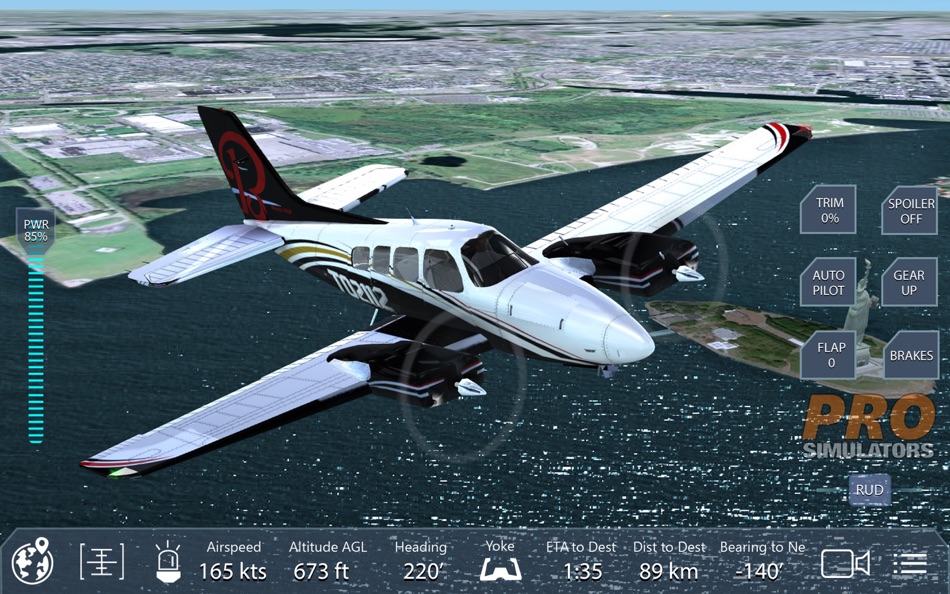 #3. Pro Flight Simulator New York Premium Edition (macOS) Bởi: Pro Simulators Online