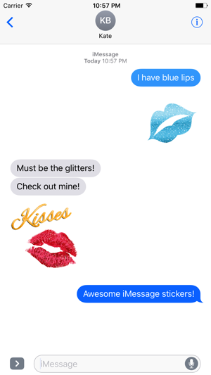 Animated GLITTERINg KISSEs - Valentine's Day(圖3)-速報App
