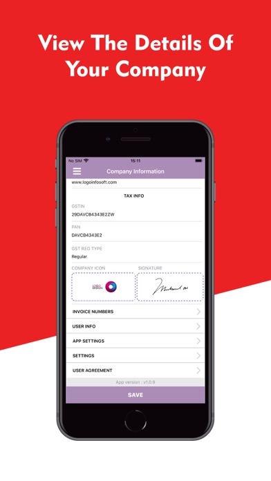 CaptainBiz – GST Billing App Screenshot