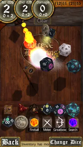 Game screenshot Dice & Dragons - RPG Dice Roller apk
