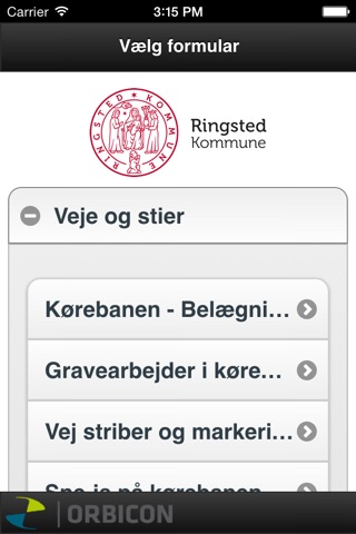 Giv et tip RINGSTED KOMMUNE screenshot 2