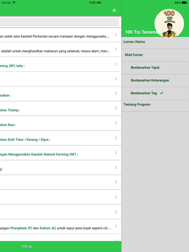 100 Tip Tanaman On The App Store