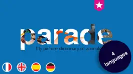 Game screenshot PARADE my picture dictionary of animals mod apk