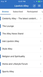 lipstick alley forum iphone screenshot 1