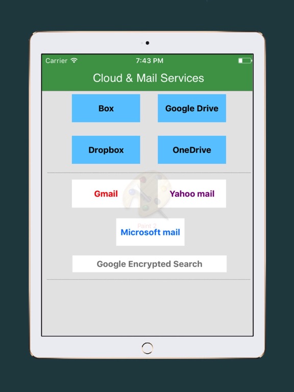 Screenshot #4 pour Cloud - Mail for GoogleDrive,Dropbox,Box,Onedrive