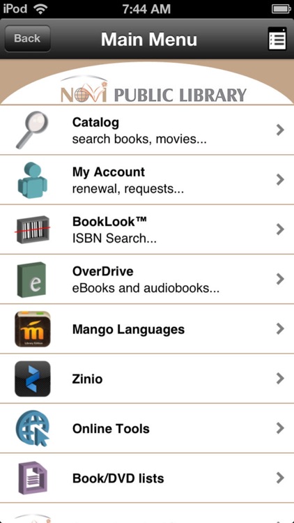 Novi Public Library Mobile screenshot-3