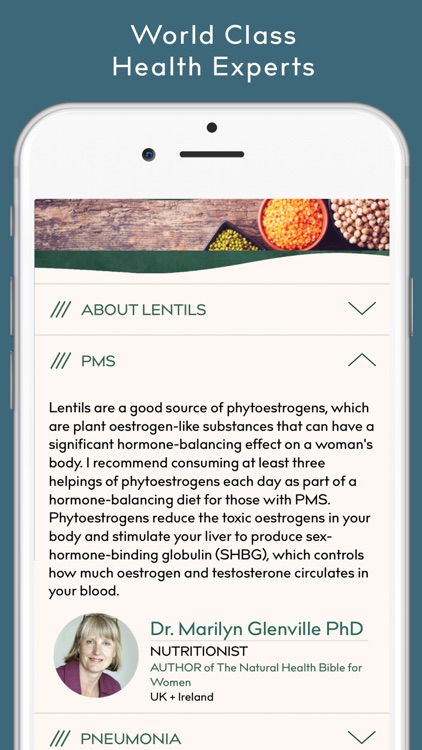 COOK + CURE | Nutrition,Herbs & Natural Health App screenshot-3