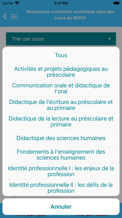 eCompagnon culturel Screenshot
