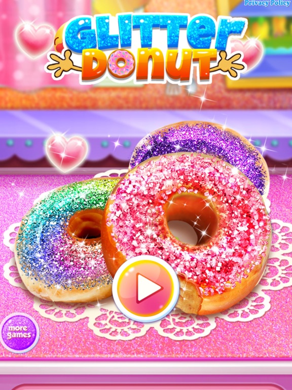 Screenshot #4 pour Glitter Donut - Sparkly Food