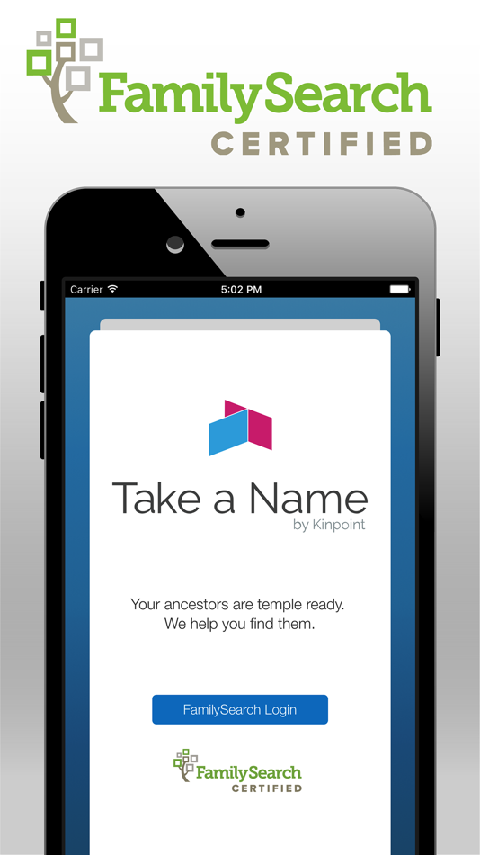 #5. Take a Name LDS Family History (iOS) 由: Kinpoint