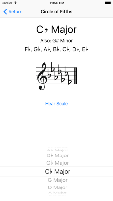 Screenshot #2 pour Musical Interval Generator