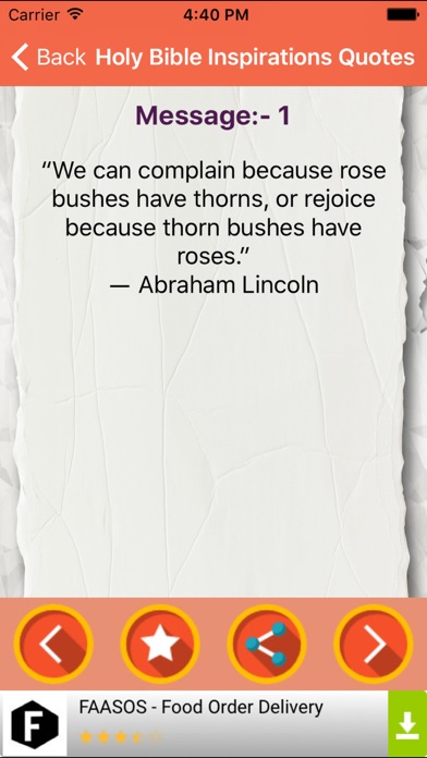 Best Holy Bible Inspirational Messages Quotes SMS iPhone screenshot