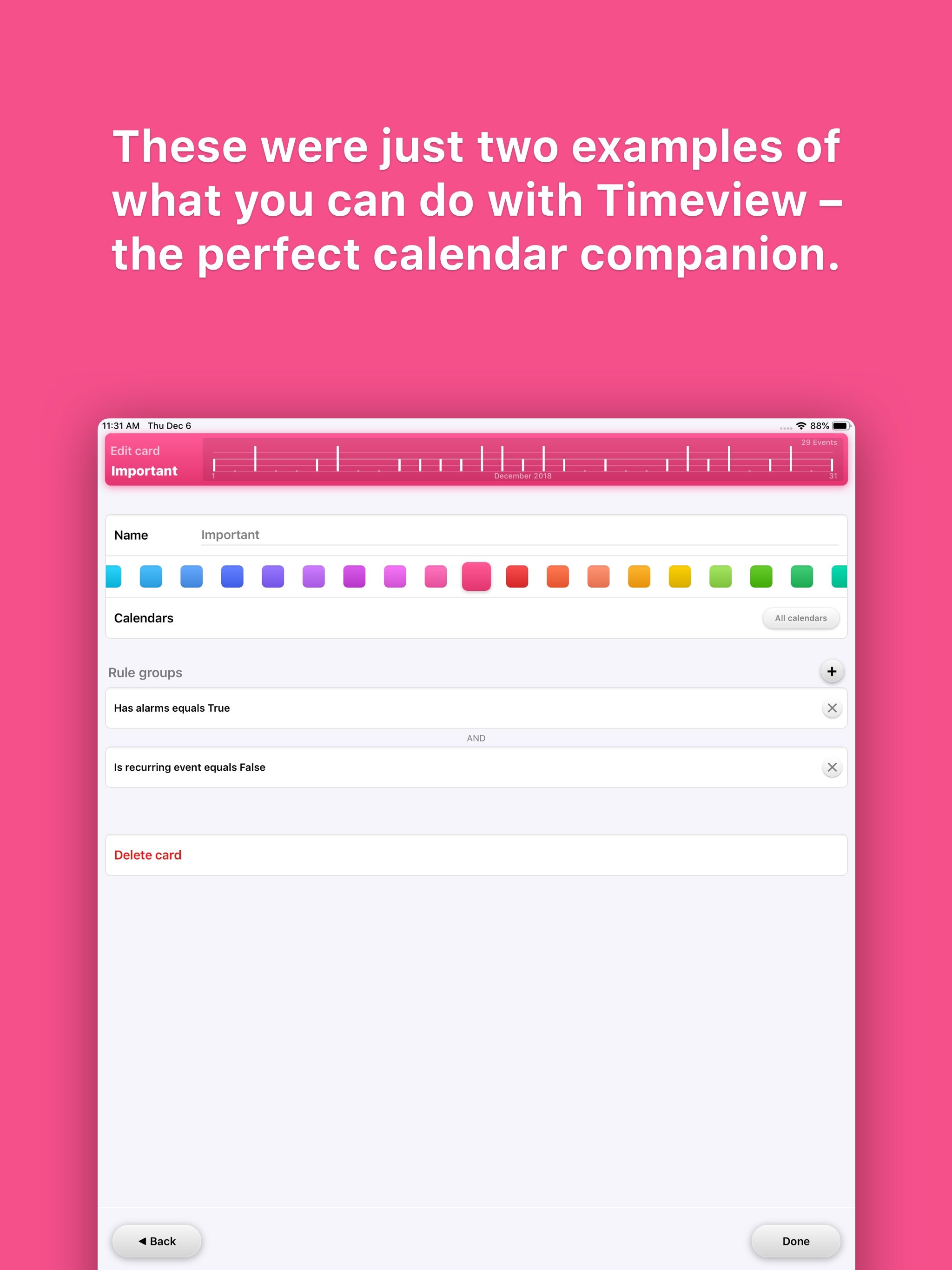 Timeview - Calendar Statistics screenshot 8