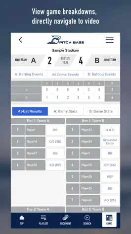 Game screenshot PitchBase for iPhone apk
