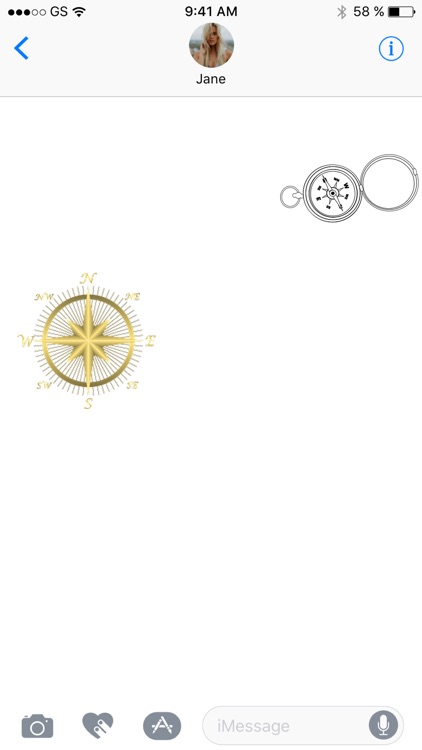 Compasses One Sticker Pack