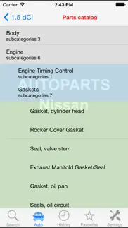 autoparts for nissan iphone screenshot 4