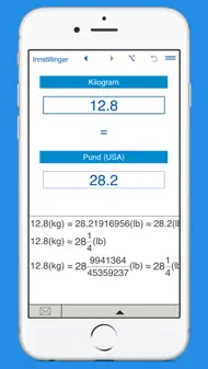 Pund til kilogram og kg til lb vekt omregner iphone bilder 2