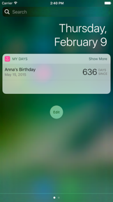 My Days: Count the Days of your Anniversary screenshot