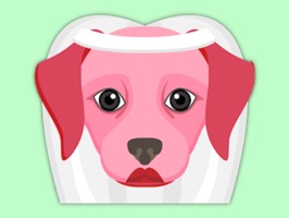 Send your friends cute Valentine's Day Labrador Retriever emojis with this brand new sticker pack for iMessage