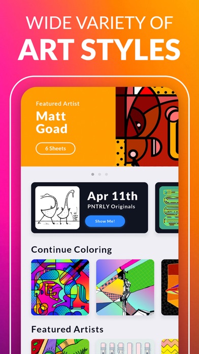 PNTRLY: Adult Coloring Book Screenshot