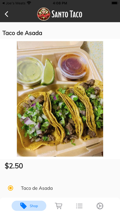 Santo Taco BZ Screenshot