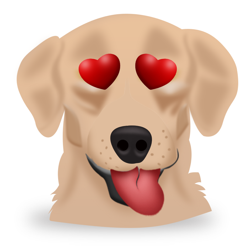 LabMoji - Labrador Retriever Emoji & Stickers