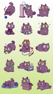 Echo the Cat Stickers screenshot #3 for iPhone