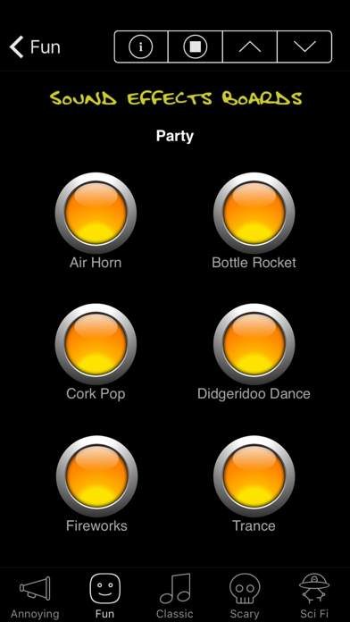 Screenshot #1 pour Sound Effects Boards Pro - Fun Sounds & Noises