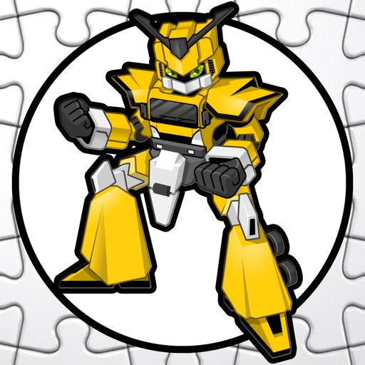 Power Iron Robot Jigsaw Puzzle Icon
