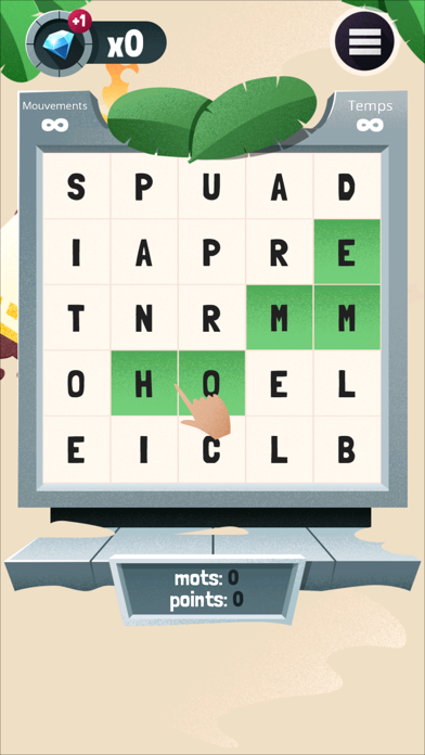 Screenshot #1 pour Word Crusher Quest