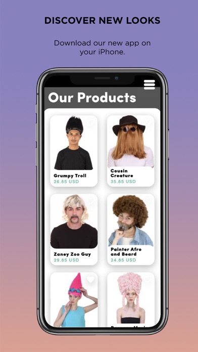 WigYouUp Screenshot