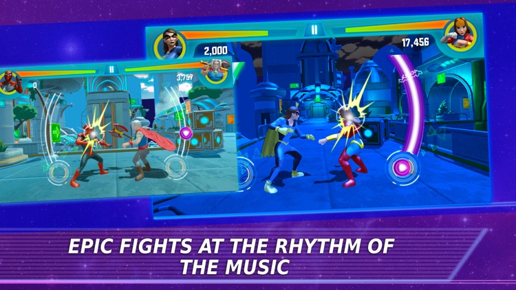 Superheroes Music Fighting Games