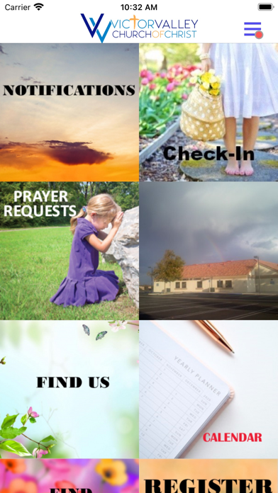 Victor Valley Church of Christ Screenshot