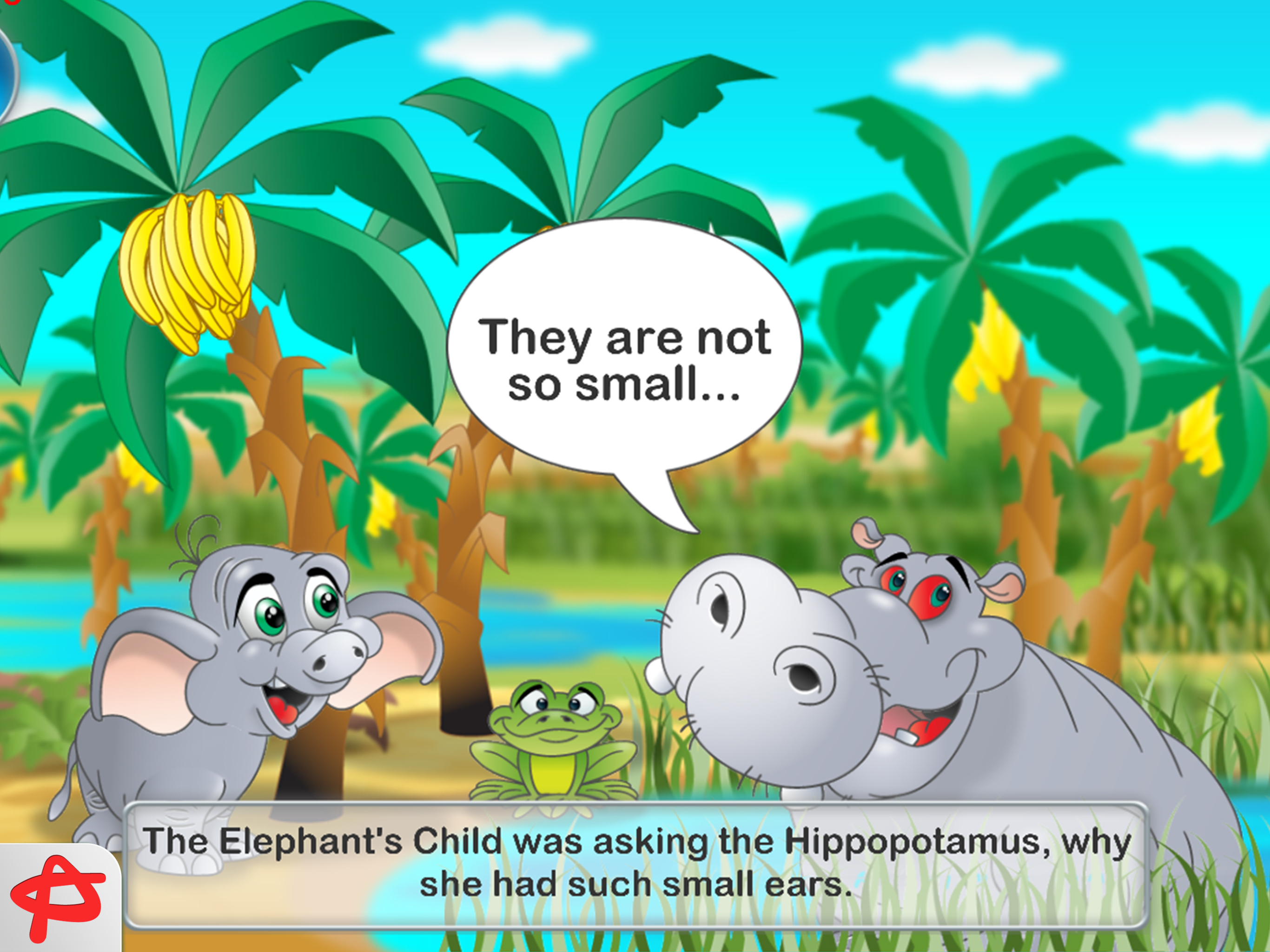 The Elephant's Child: Interactive Story Book