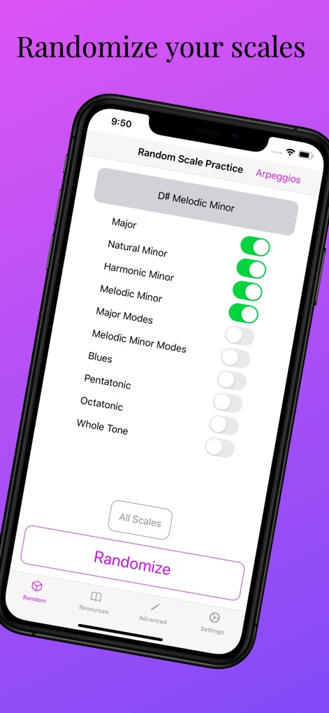 Scale Practice - Randomizer - Music App | MWM