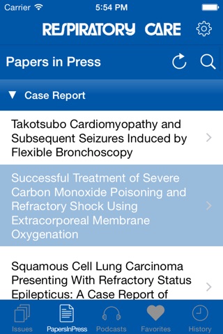 RESPIRATORY CARE screenshot 3