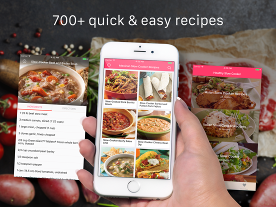 Screenshot #4 pour Healthy Slow Cooker Recipes & Ingredients