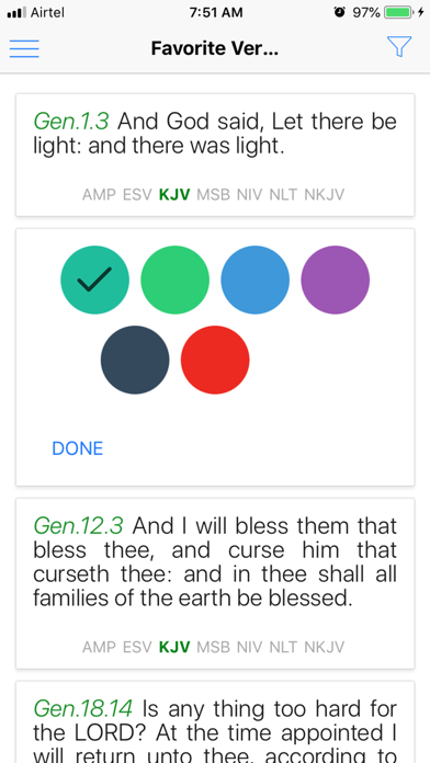 MultiVersion Bible (Offline) Screenshot