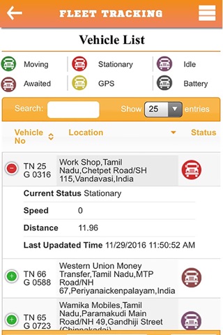 Tata Tele Fleet Tracking screenshot 4