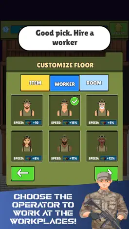 Game screenshot Idle Military Factory Tycoon apk