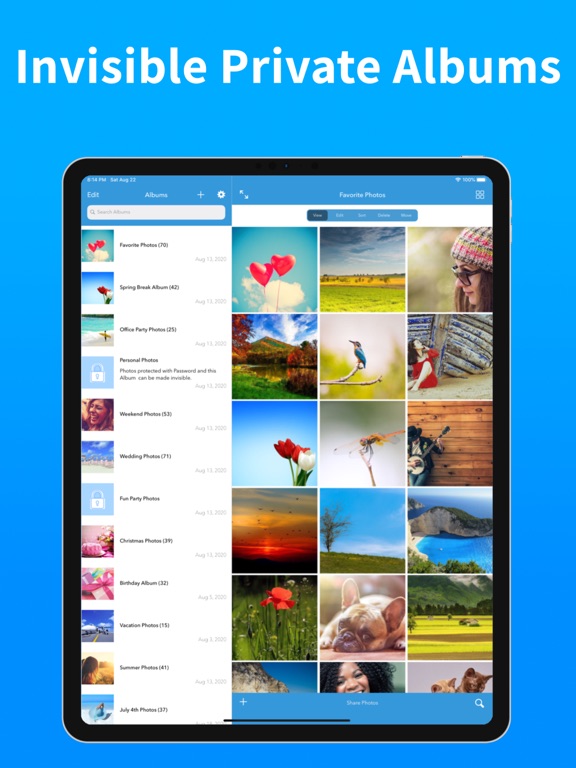 Screenshot #5 pour Photo Album Private Manager
