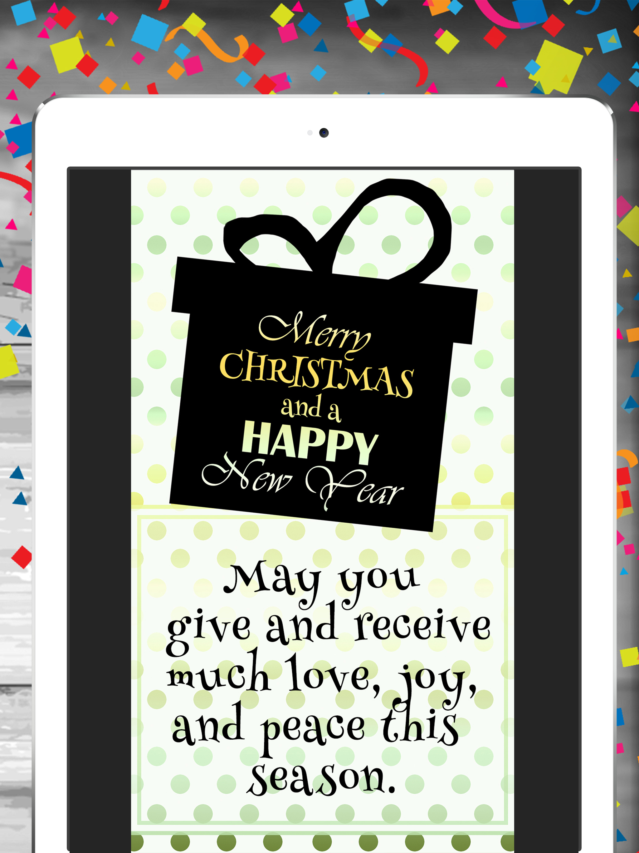 Make Free Holiday and Season Greeting Card.s screenshot 8