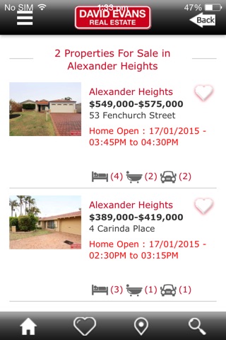 David Evans Real Estate screenshot 3