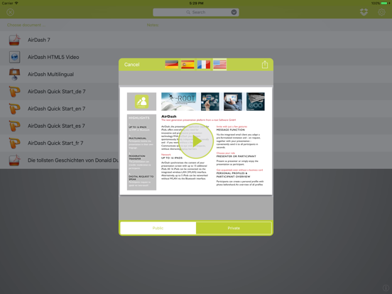 Screenshot #5 pour AirDash - mobile team presenter