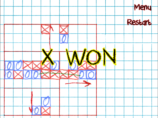 Screenshot #6 pour Gravity Tic Tac Toe Color