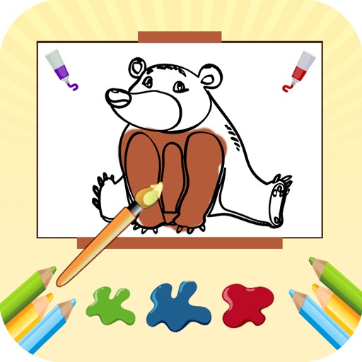 Coloring Book Fun Doodle Games iOS App