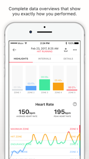 ‎Moov Coach & Guided Workouts Screenshot