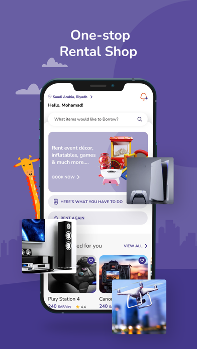 Jeeraf: Rent & Lend Screenshot