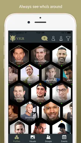 Game screenshot VIGR – social app for gay men mod apk