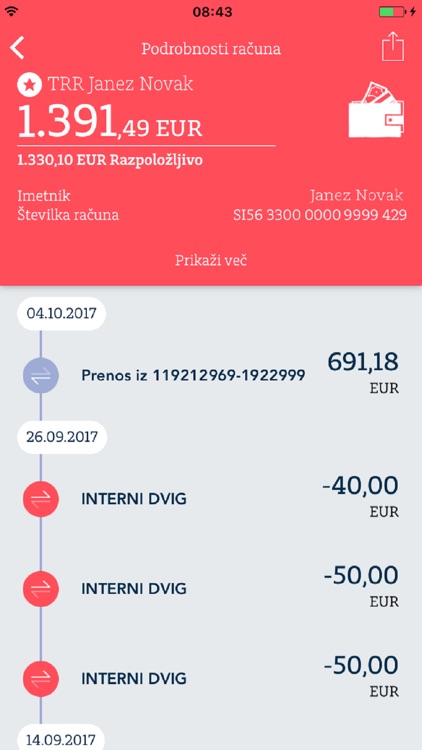Addiko Mobile Slovenija screenshot-4